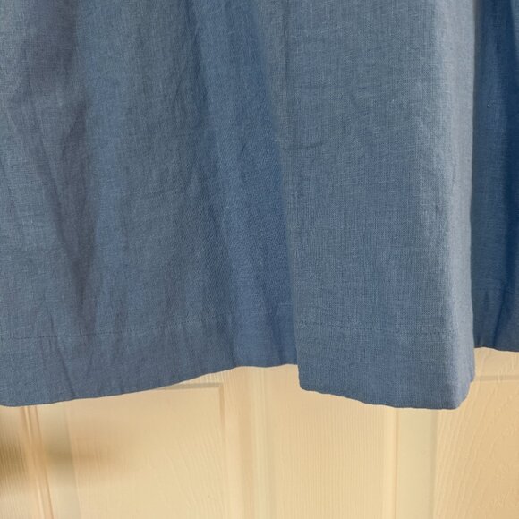 NWT Abercrombie & Fitch High-Neck Linen-Blend Mini Dress XSP - Picture 9 of 13